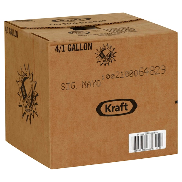 Kraft Kraft Signature Mayonnaise 1 gal. Container, PK4 - 10021000648297