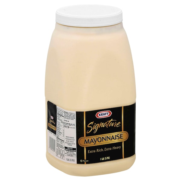 Kraft Kraft Signature Mayonnaise 1 gal. Container, PK4 - 10021000648297