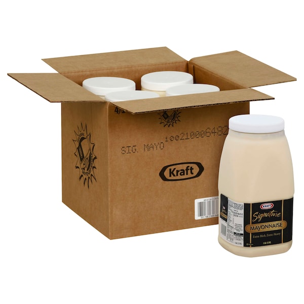 Kraft Kraft Signature Mayonnaise 1 gal. Container, PK4 - 10021000648297