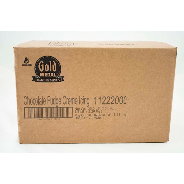 Gold Medal Gold Medal Baking Mixes Chocolate Fudge Creme Icing Mix 5lbs, PK6 - 16000-11222