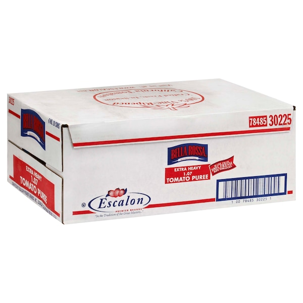 Bella Rosa Tomato Puree Extra Heavy 107 oz., PK6 - 10078485302251