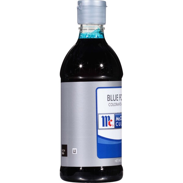 Mccormick McCormick Blue Food Color 1 Pint Bottle, PK6 - 930641