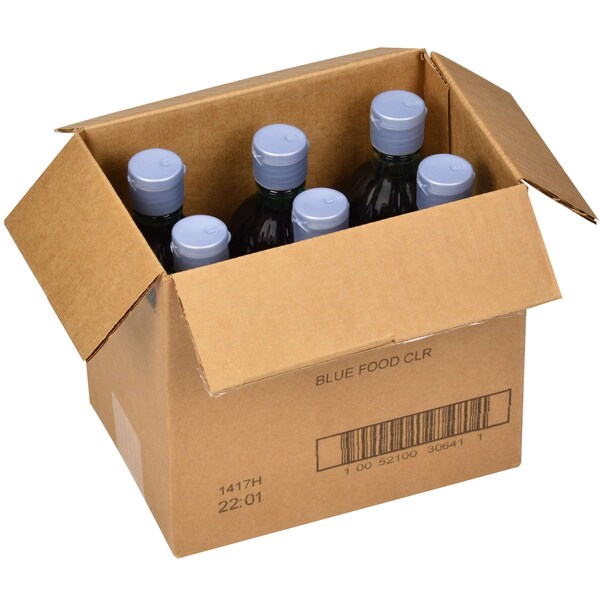 Mccormick McCormick Blue Food Color 1 Pint Bottle, PK6 - 930641