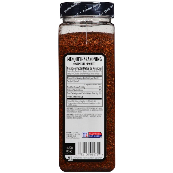 Mccormick McCormick Grill Mates Mesquite Seasoning 24 oz., PK6 - 900953923