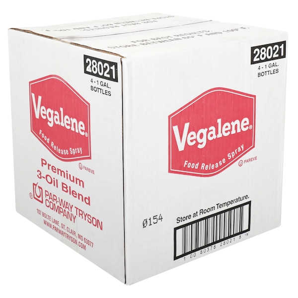 Vegalene Premium 3-Oil Blend Food Release Pan Spray 1 gal. W/Sprayer, PK4 - 28021