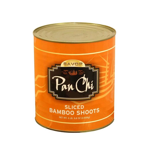 Savor Imports-Pan Chi Savor Imports Sliced Bamboo Shoots 105.8 oz., PK6 - 473854