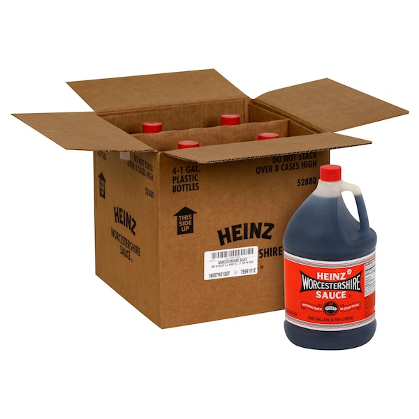 Heinz Heinz Worcestershire Sauce 1 gal. Jug, PK4 - 10013000528808