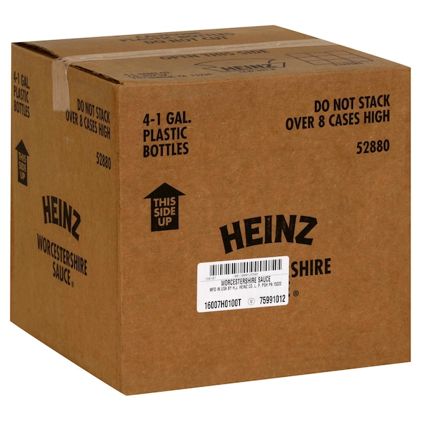 Heinz Heinz Worcestershire Sauce 1 gal. Jug, PK4 - 10013000528808