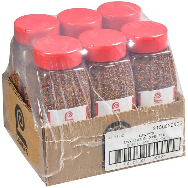 Lawrys Lawry's Seasoned Pepper 10.3 oz., PK6 - 2150080806