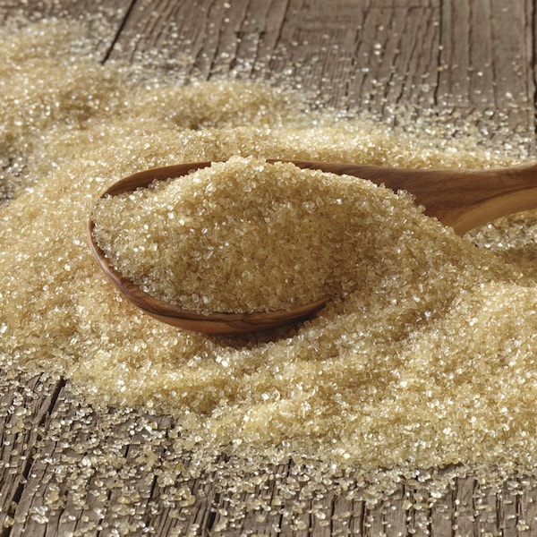 Sugar Foods Turbinado Sugar Bulk 25lbs - 83224