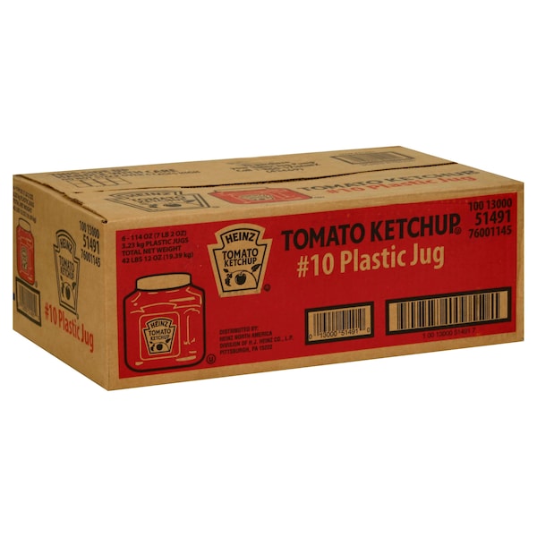 Heinz Heinz Tomato Ketchup 114 oz. Jug, PK6 - 10013000514917