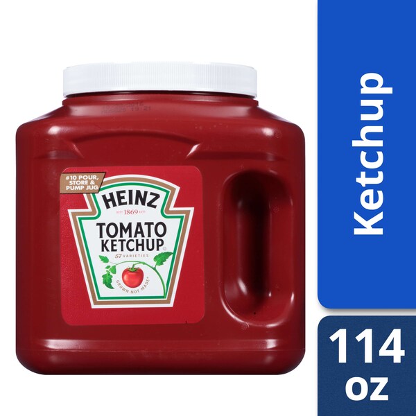 Heinz Heinz Tomato Ketchup 114 oz. Jug, PK6 - 10013000514917
