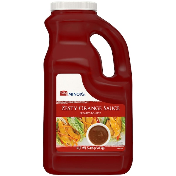 Minors Minor's Ready To Use Zesty Orange Sauce .5 gal. Jug, PK4 - 00050000547425