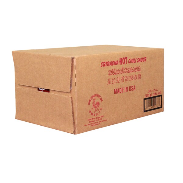 Huy Fong Sriracha Chili Sauce 9 oz., PK24 - SR09