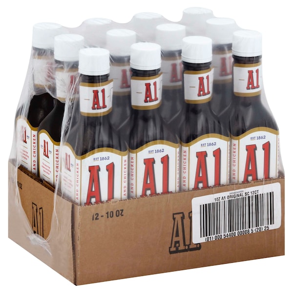 A.1. Steak Sauce A Retail 10 oz., PK12 - 00054400000085