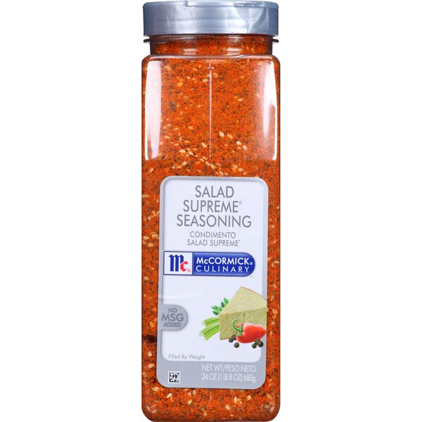 Mccormick McCormick Culinary Salad Supreme Seasoning 24 oz. Container, PK6 - 900223194