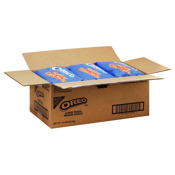 Oreo Oreo Medium Pieces 1lbs Pouch, PK12 - 02962