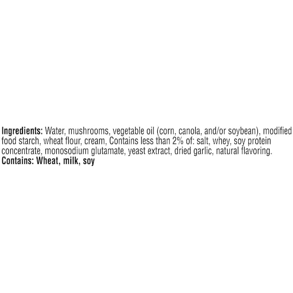 Campbells Condensed Soup Red & White Cream Of Mushroom Soup 10.5 oz., PK48 - 000001261