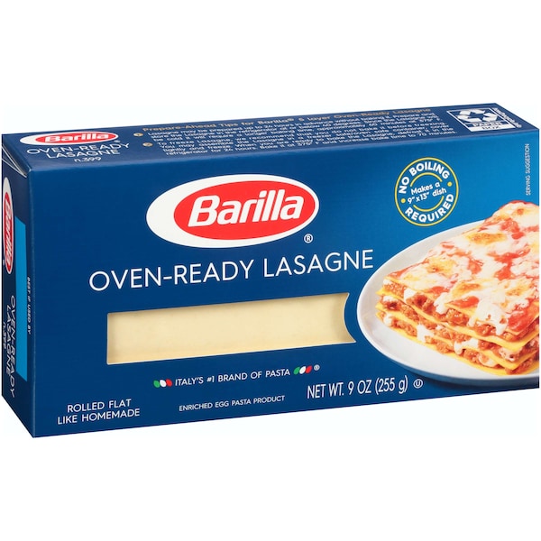 Barilla Barilla Oven Ready Lasagna 9 oz. Box, PK12 - 1000494399