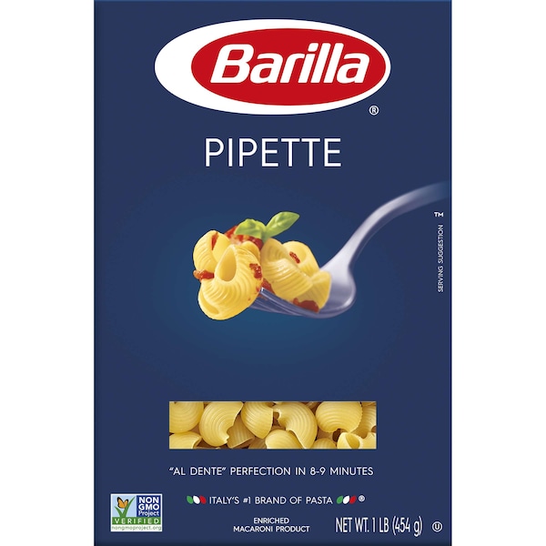 Barilla Barilla Pipette Pasta 16 oz., PK12 - 1000010538