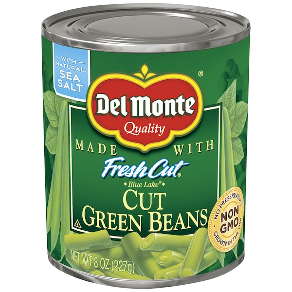 Del Monte Del Monte Cut Blue Lake Green Bean 8 oz. Can, PK12 - 2000200