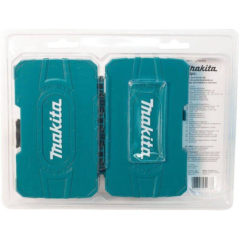 Juego de brocas de calidad de contratista de acero Makita (38 piezas) - T-01373