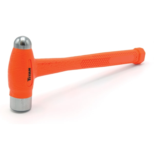 Star Asia Hi-Viz Orange 16 Oz. Ball Pein Hammer - 63160