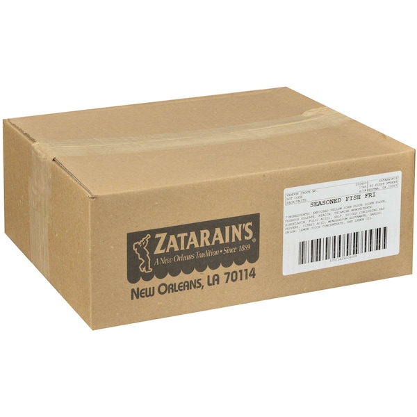 Zatarains Zatarain's Fish Fry Seasoning 5lbs, PK4 - Z02460