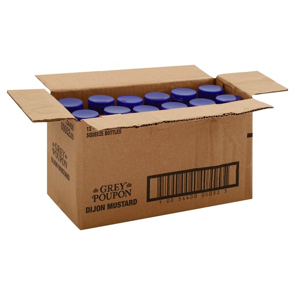 Grey Poupon Grey Poupon Dijon Mustard 10 oz. Bottle, PK12 - 10054400000525