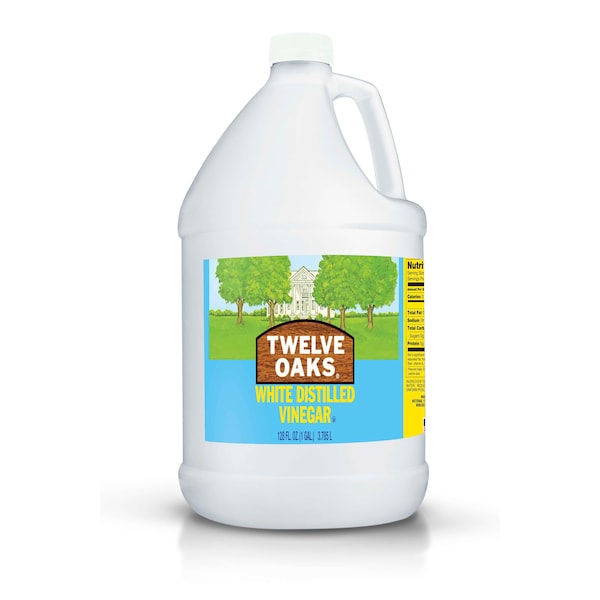 Tweleve Oaks White Distilled Vinegar, PK4 - 1311815