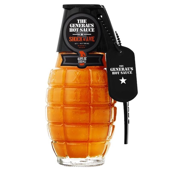 The Generals Hot Sauce The General's Hot Sauce All Natural Shock & Awe Sauce 6 oz - 0311-003