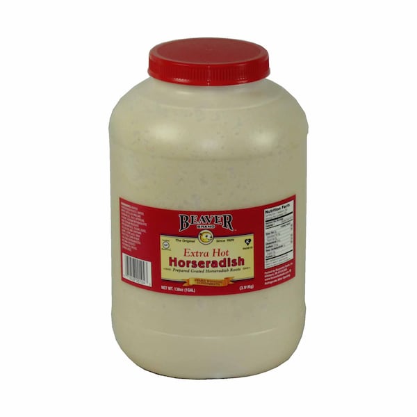 Beaver Beaver Extra Hot Horseradish 1 gal., PK4 - 104-4