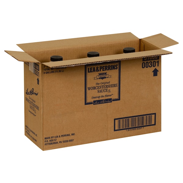 Lea & Perrins Lea & Perrins Worcestershire Sauce 1 gal., PK3 - 10051600003011