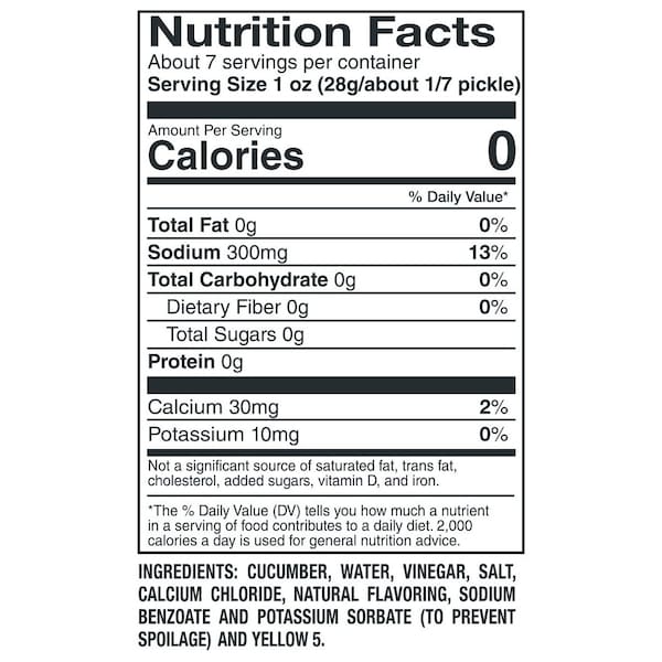 Van Holtens King Size Sour Sis Pickle Individually Packed In A Pouch, PK12 - 1012SS