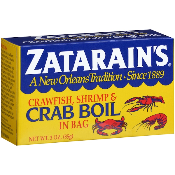 Zatarains Zatarain's Crab Boil Dry Mix 3 oz. Box, PK6 - 901409301