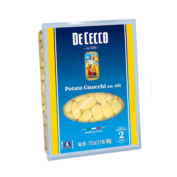 De Cecco De Cecco No. 401 Potato Gnocchi 1.1lbs Box, PK12 - GN21401