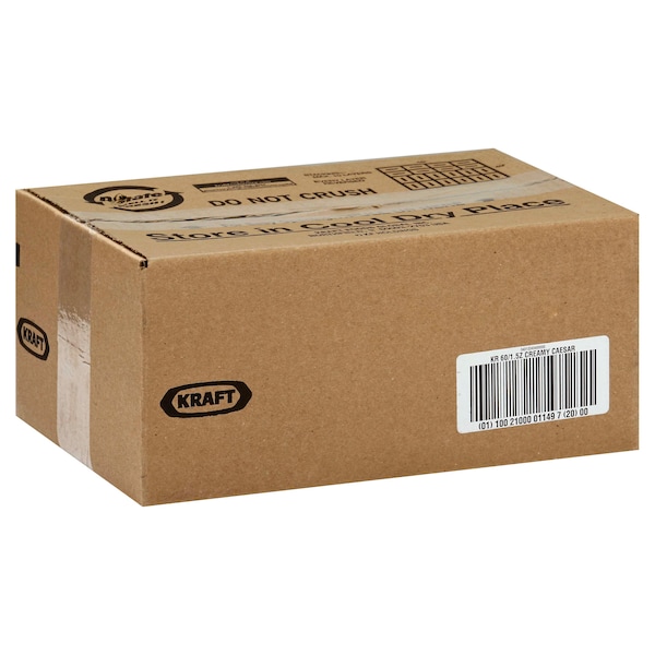 Kraft Kraft Portion Control Creamy Caesar Dressing 1.5 oz. Pouch, PK60 - 10021000011497