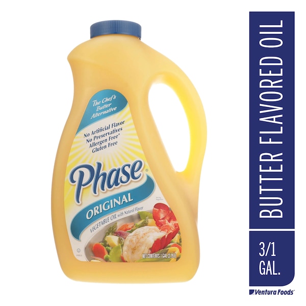 Phase Phase Vegan Trans Fat Free Oil 1 gal., PK3 - 15391PHA