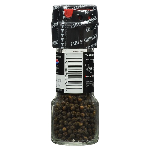 Mccormick McCormick Black Peppercorn Grinder 1.24 oz. Grinder, PK36 - 900033010