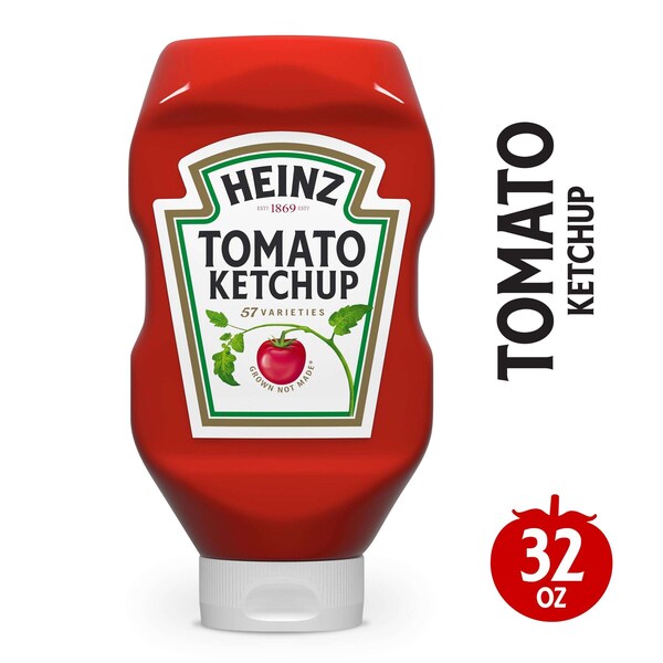 Heinz Heinz Squeeze Ketchup 32 oz. Bottle, PK12 - 10013000006054