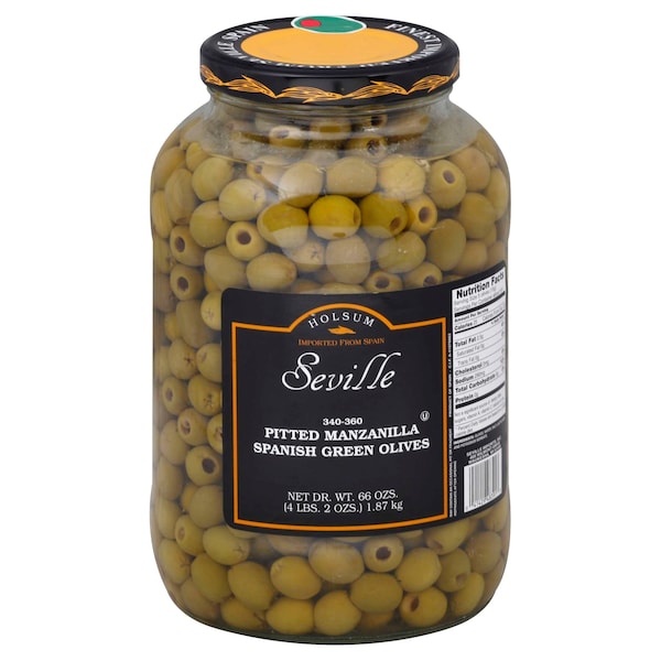 Seville Pitted Olive Manzanilla 340/360 1 gal., PK4 - 80119