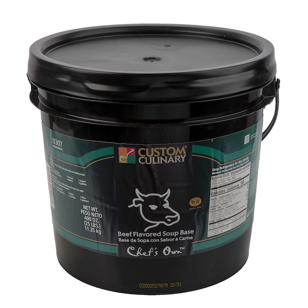 Chefs Own Chef's Own Beef Flavor Granular Base 25lbs - 03076FCFP