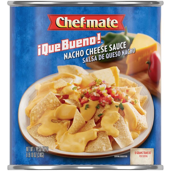 Chef-Mate Chef-Mate Que Bueno Nacho Cheese Sauce 106 oz., PK6 - 10050000969620