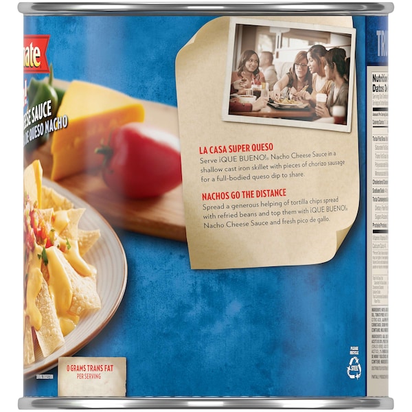 Chef-Mate Chef-Mate Que Bueno Nacho Cheese Sauce 106 oz., PK6 - 10050000969620