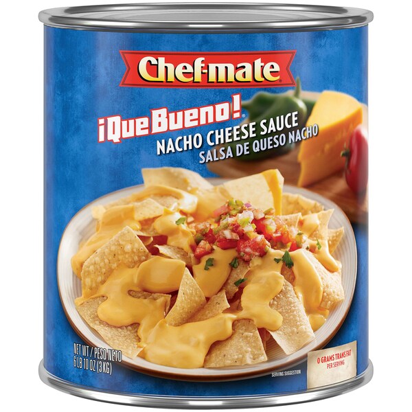 Chef-Mate Chef-Mate Que Bueno Nacho Cheese Sauce 106 oz., PK6 - 10050000969620