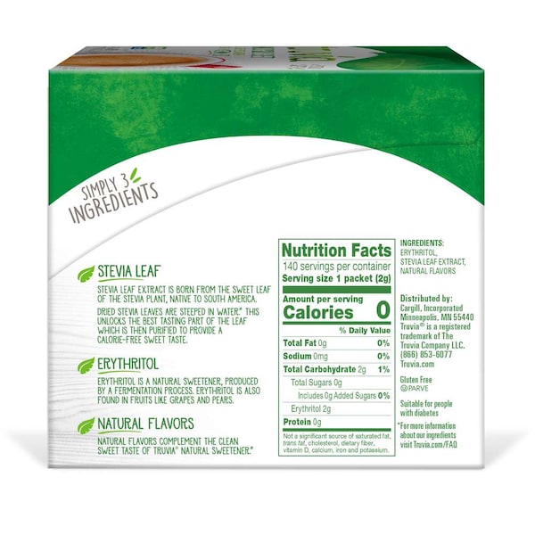 Truvia Truvia Stevia Sweetner Packet, PK840 - 110027178