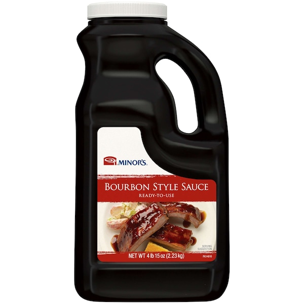 Minors Minor's Ready To Use Bourbon Style Sauce .5 gal. Jug, PK4 - 00050000558971