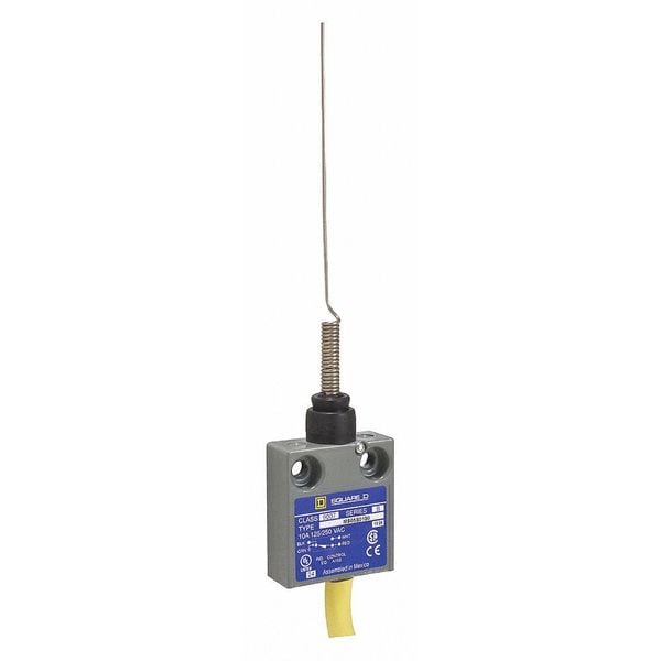 Interruptor de límite Telemecanique Sensors, Cat Whisker, Wobble Stick, SPDT, 10A @ 300V AC, Ubicación del actuador: Arriba - 9007MS05S0300