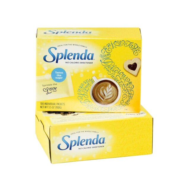 Splenda Splenda Packets 100 Count 3.5 oz., PK12 - SP14000100