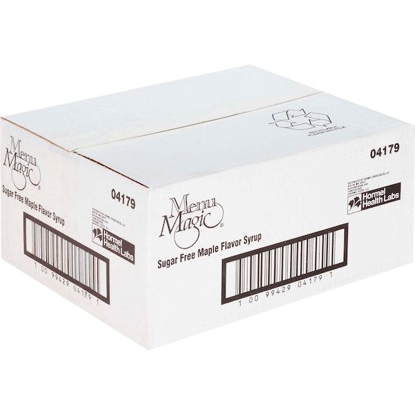 Menu Magic Menu Magic Single Serve Sugar Free Maple Flavor Syrup, PK100 - 04179